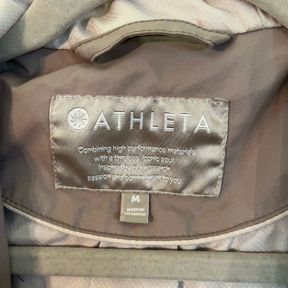 Athleta Waterproof Jacket in Dusty Rose - Picture 2 of 12